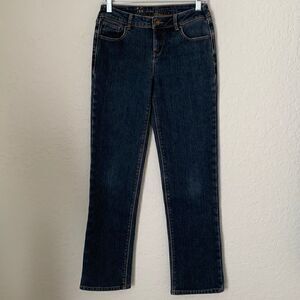 Natural Reflections Flannel Straight Leg Women’s Jeans Size 2